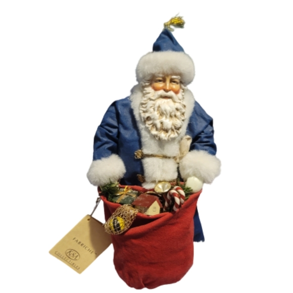 Kurt Adler Holiday Kurt Adler Santas Santa With Bag Of